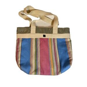 NEW Without Tags LISA LILL STUDIO Pink/Blue Pastel Handbag/Diaper Bag/Tote